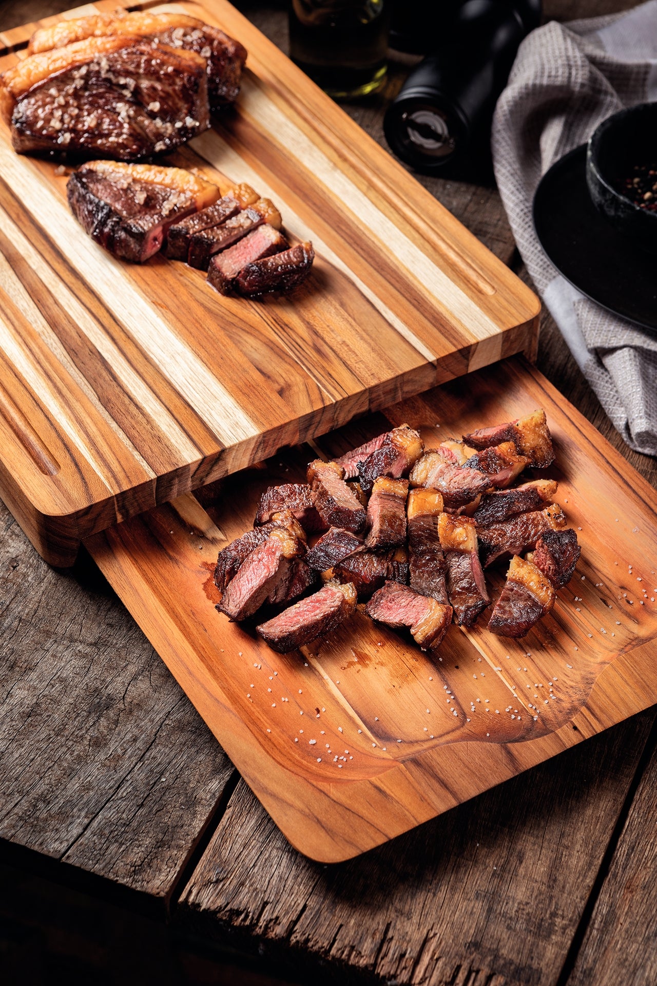 Kit Tábua + Bandeja para Churrasco Tramontina 40x30 cm