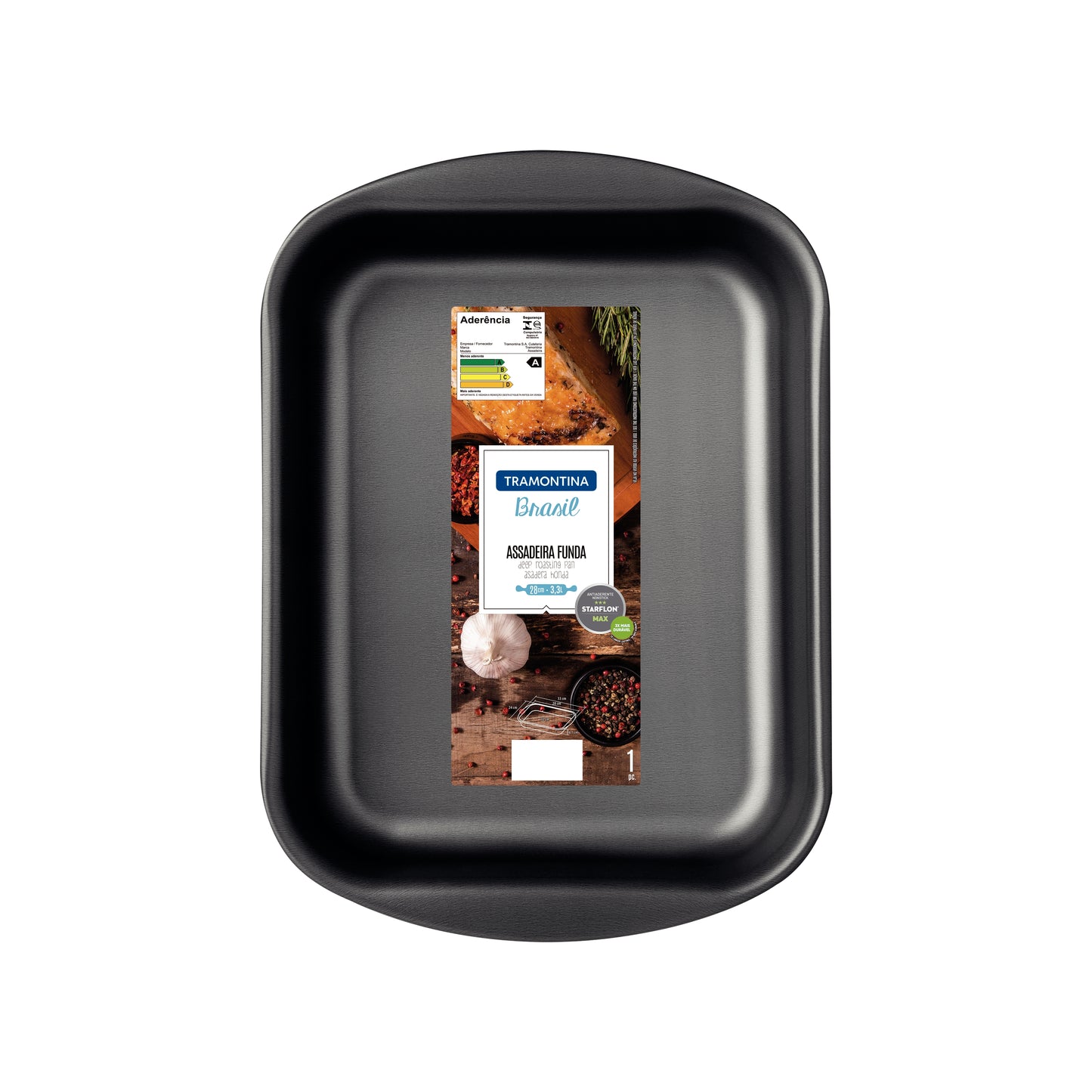 Kit Assadeiras Tramontina 3 Peças com Revestimento Antiaderente Starflon Max