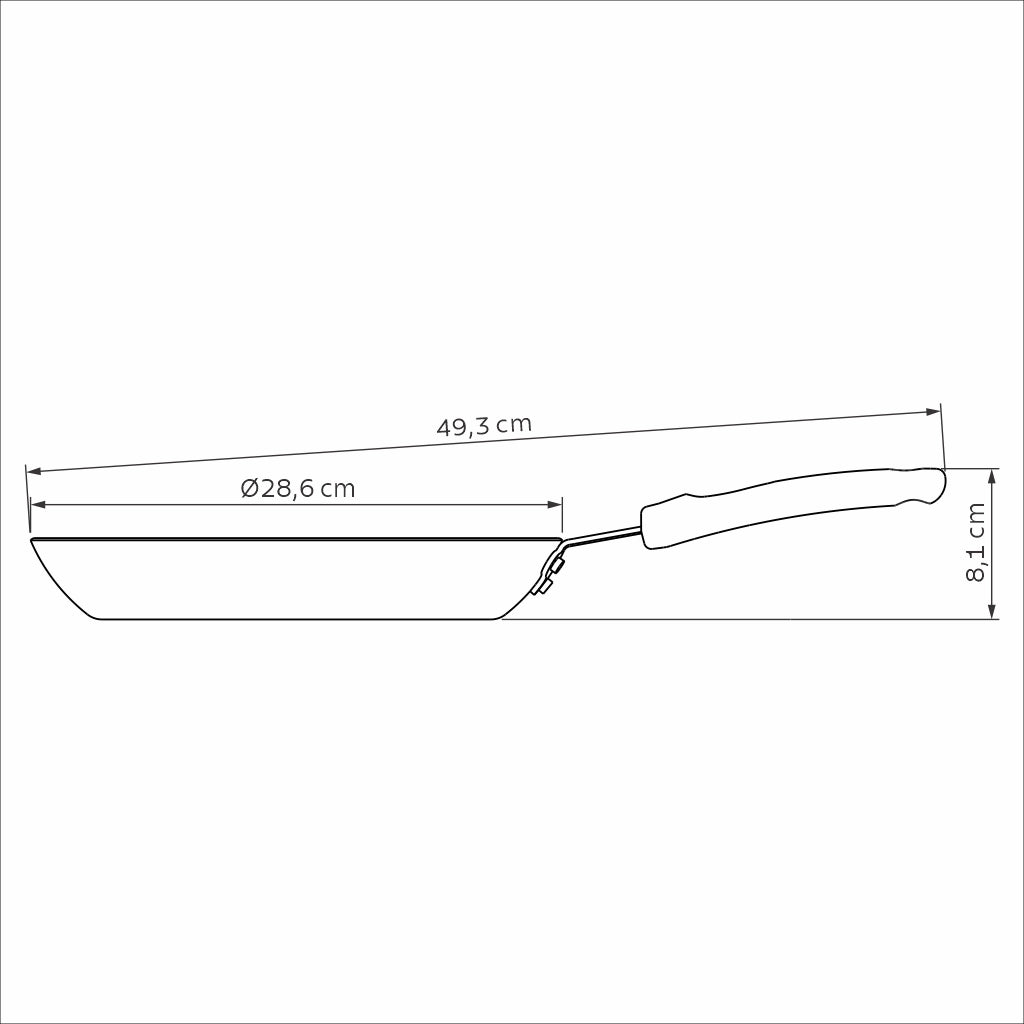 Frigideira Tramontina Profissional 28 cm