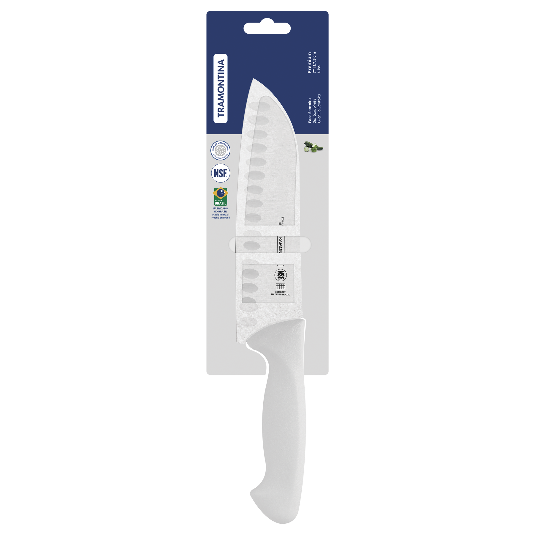 Faca Santoku Tramontina Premium 7