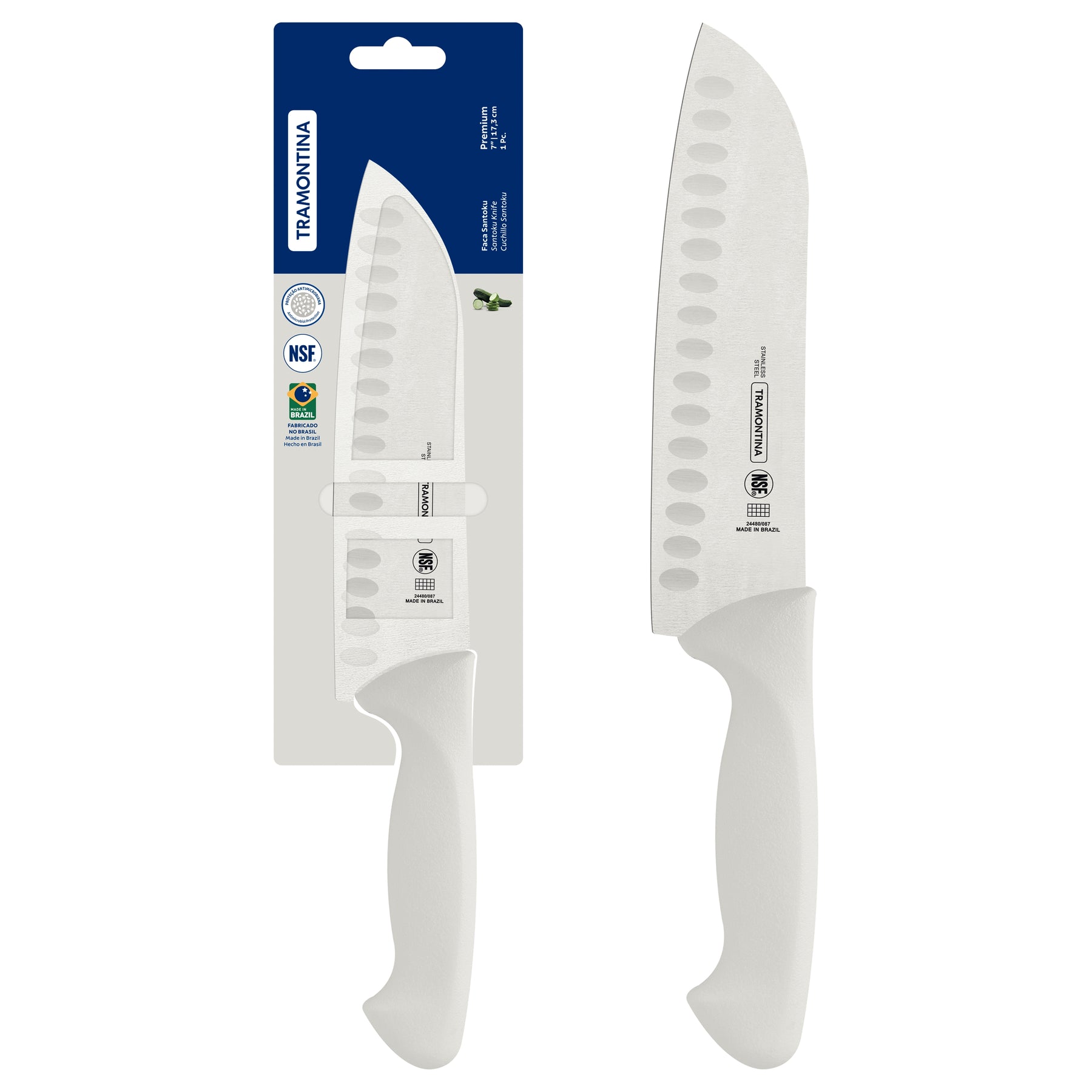 Faca Santoku Tramontina Premium 7