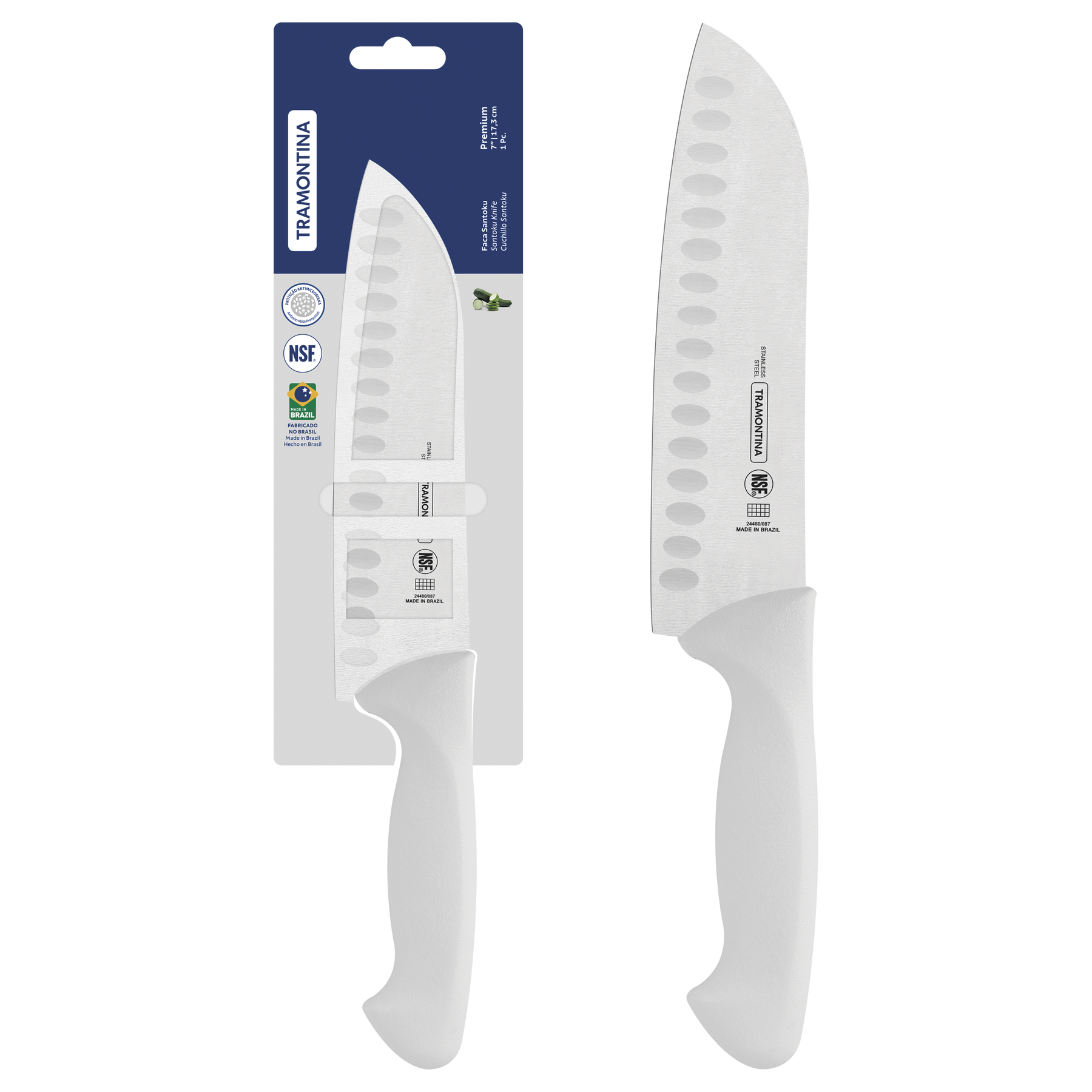 Faca Santoku Tramontina Premium 7