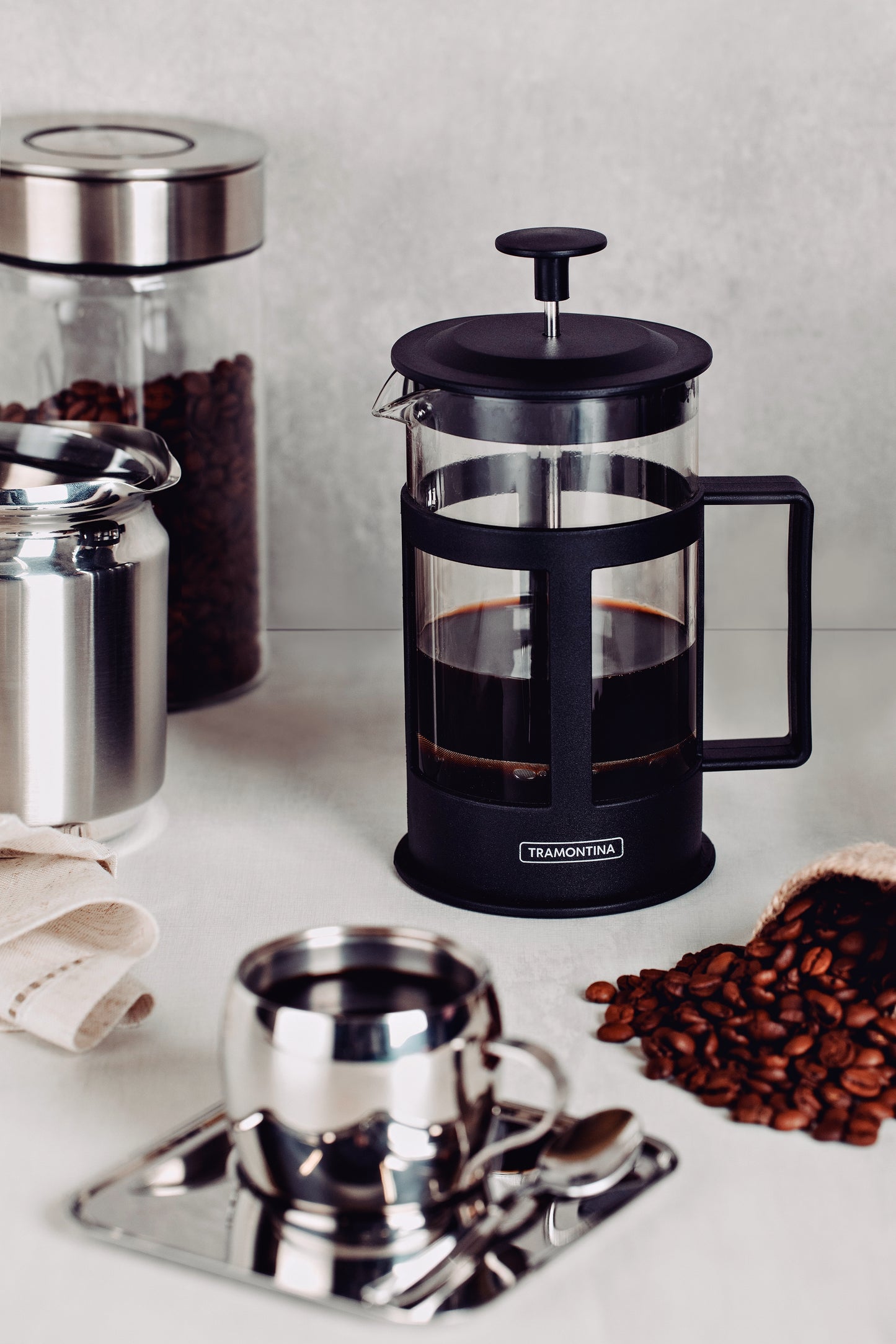 Cafeteira Francesa Tramontina 600 ml