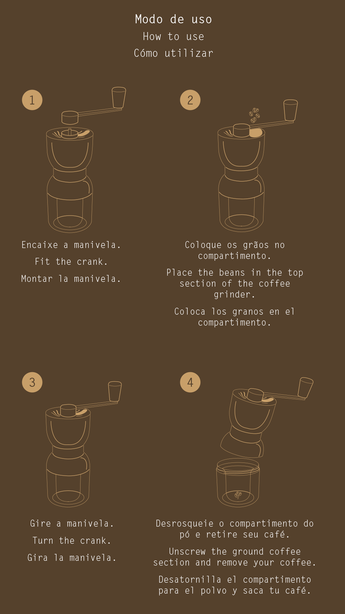 Moedor de Café Tramontina