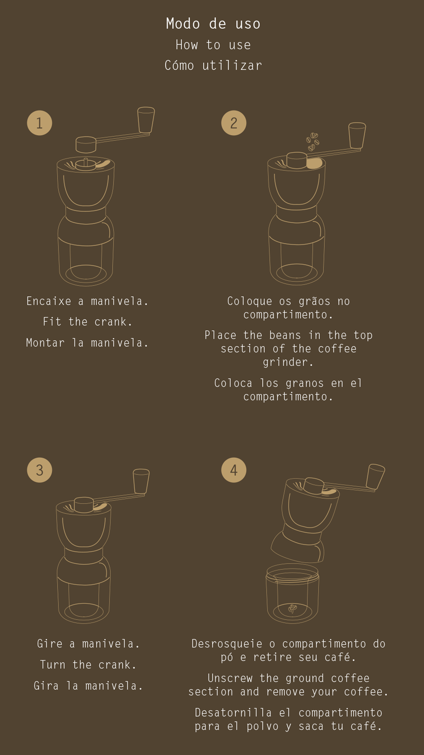 Moedor de Café Tramontina