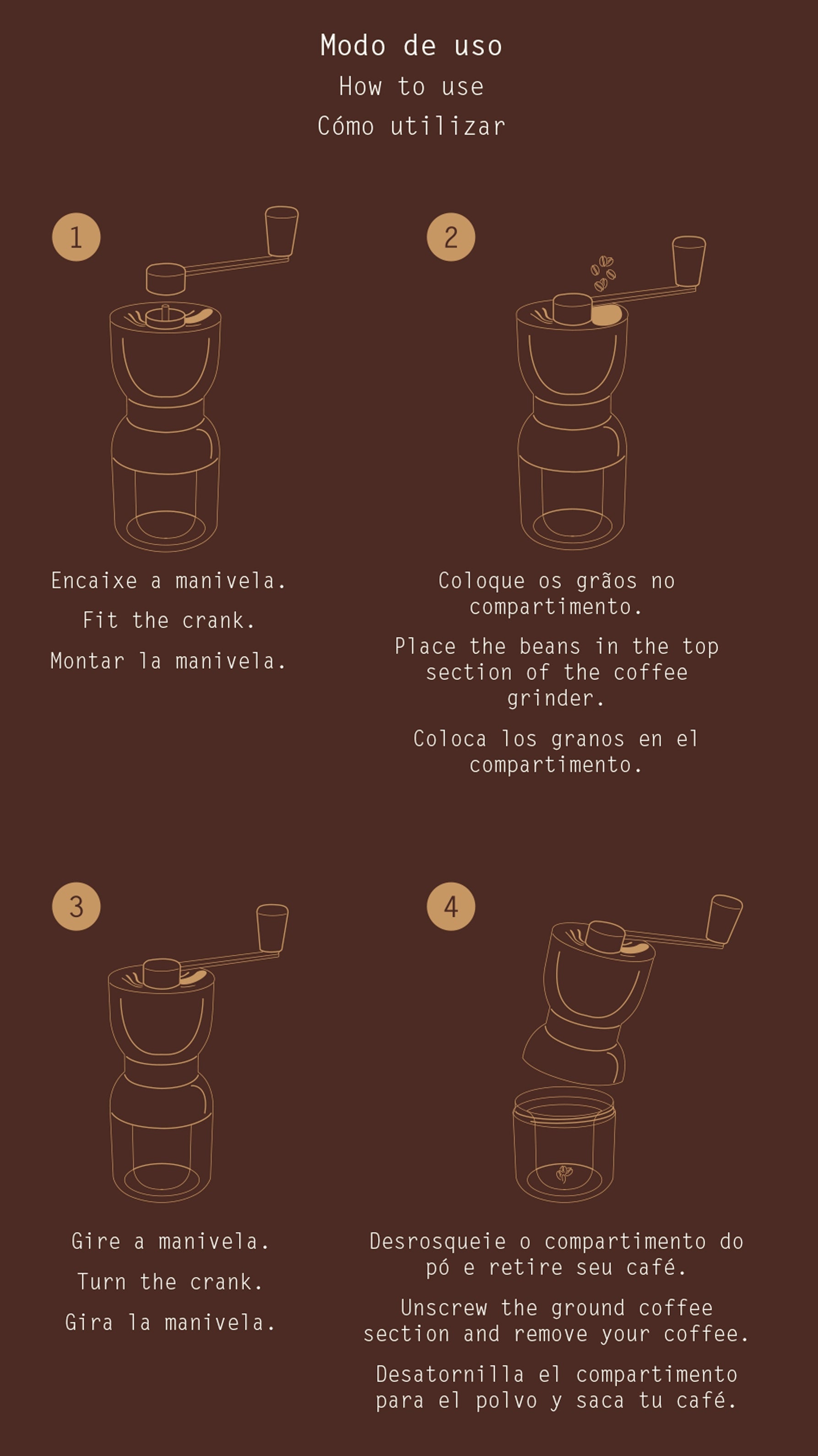 Moedor de Café Tramontina