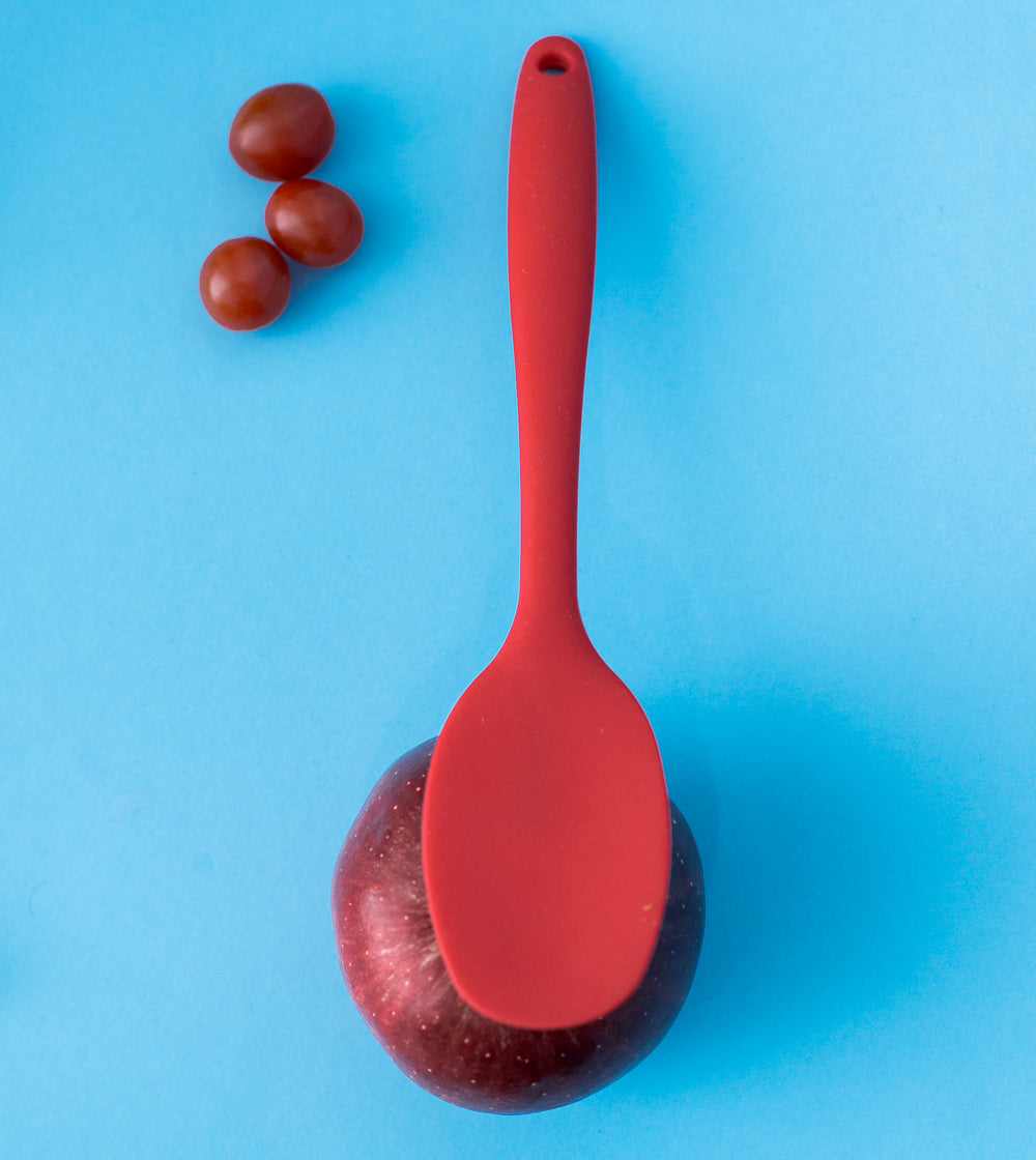 Espátula de Silicone Duplo Redonda Pequena