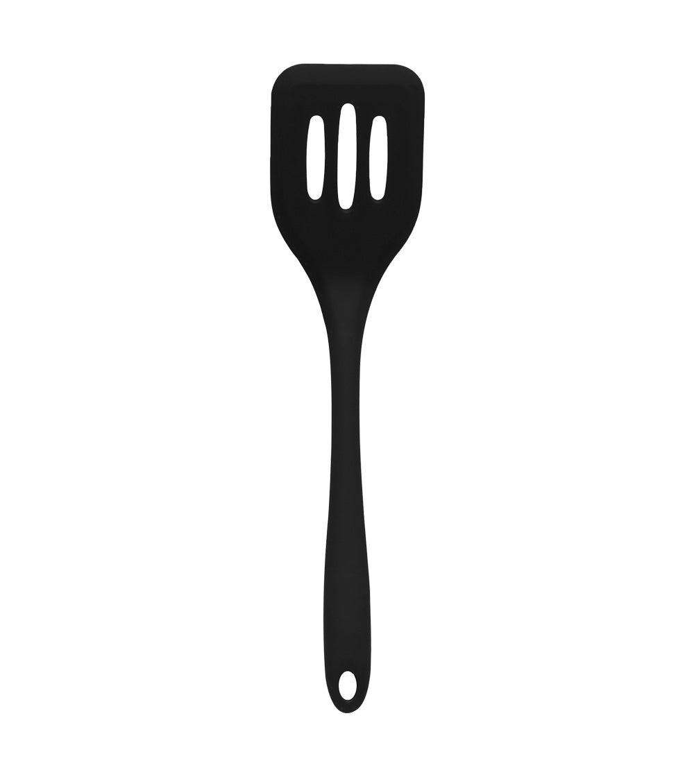 Espátula Vazada de Silicone Duplo