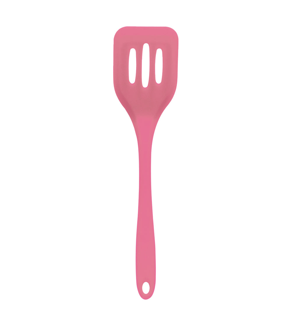 Espátula Vazada de Silicone Duplo