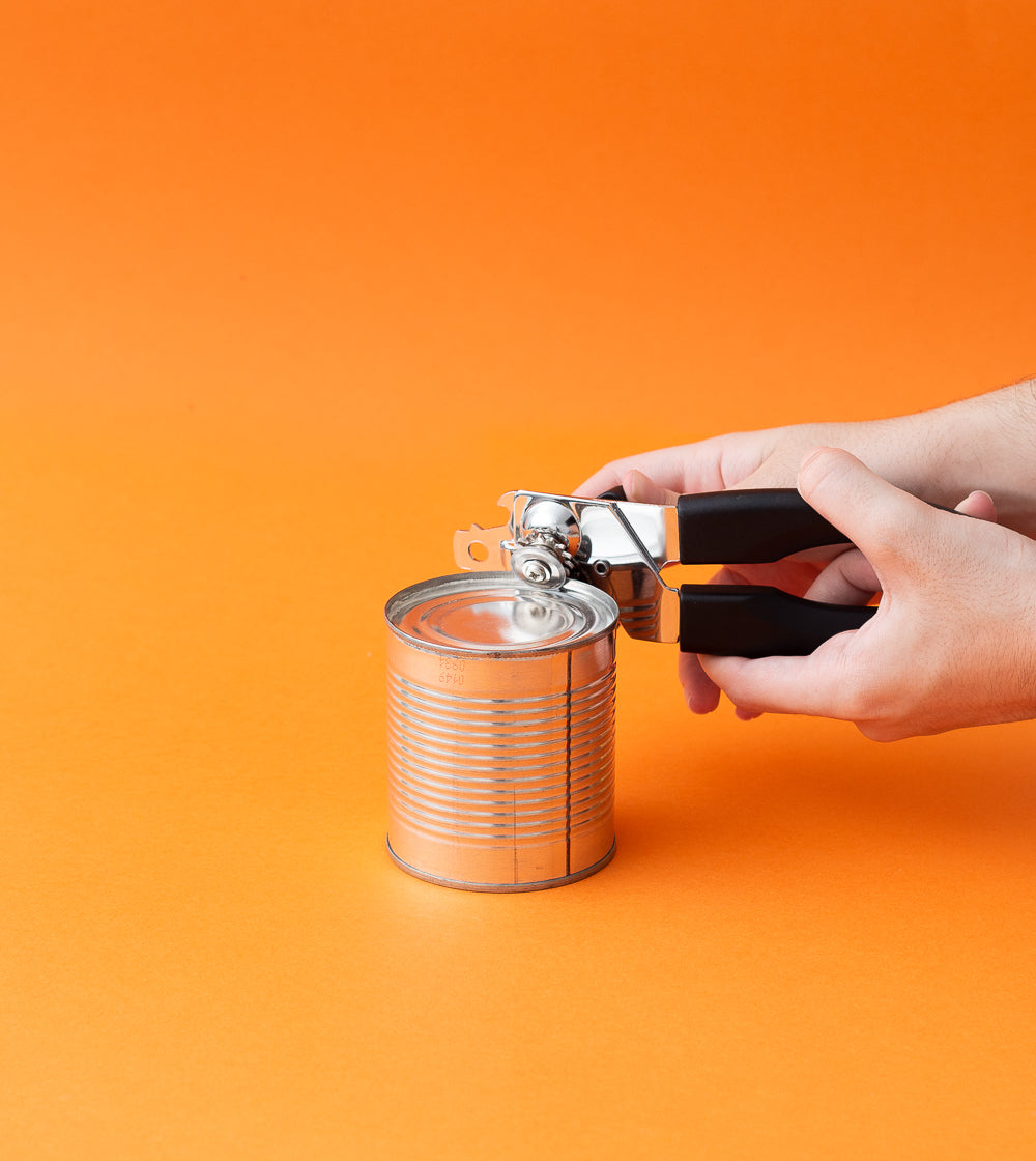 Abridor de Latas Multiuso Oikos Preto