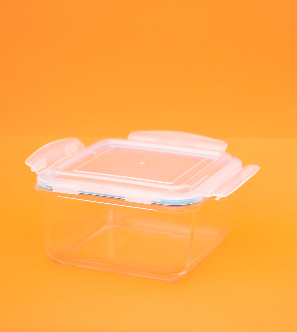 Pote Hermético de Vidro Quadrado 2,2L Oikos