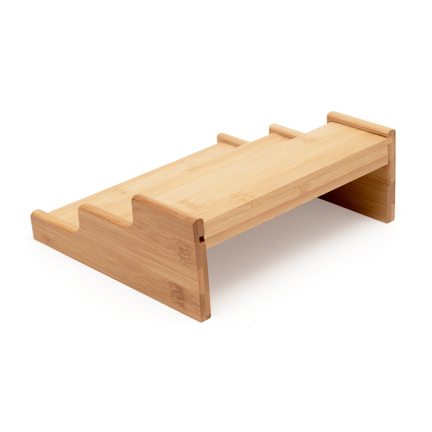 Rack Escadinha Organizador Extensível de Bambu