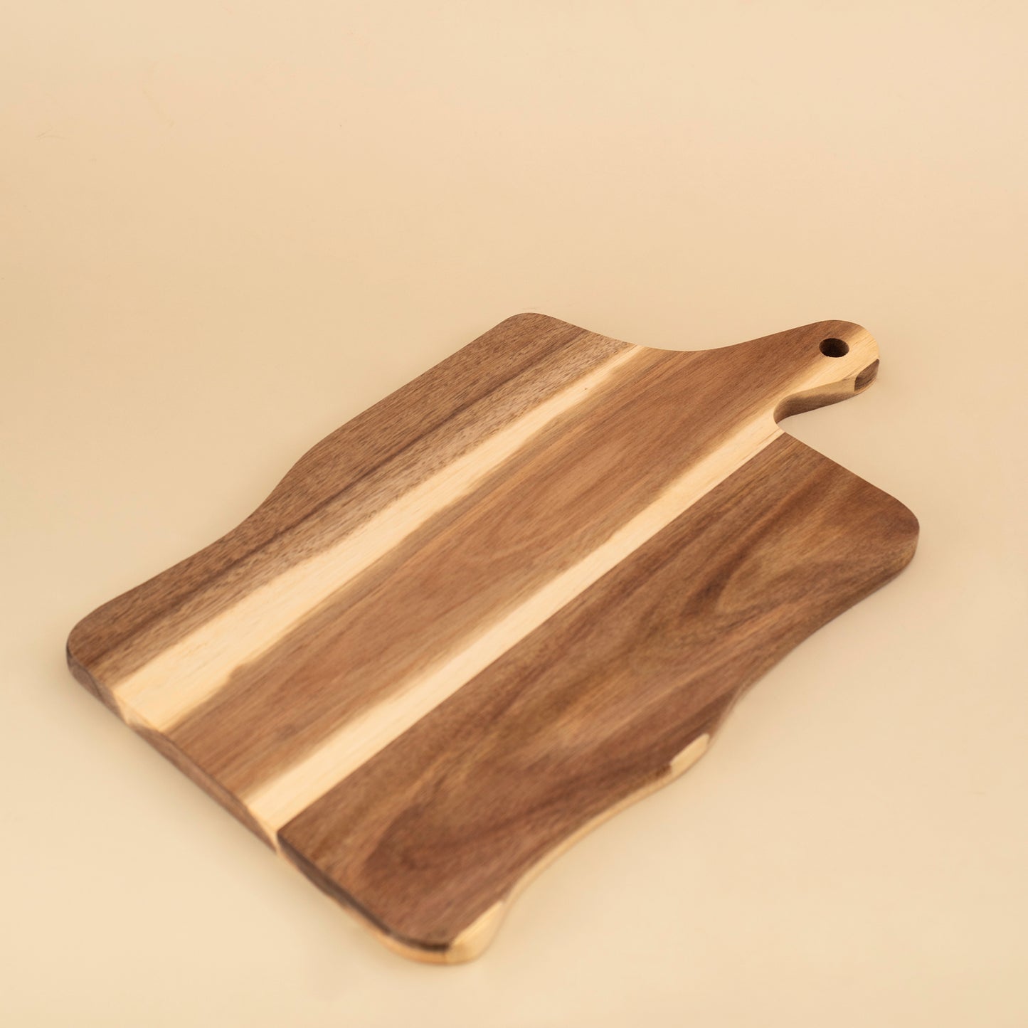 Tábua de Corte de Acácia Rústica 43cm