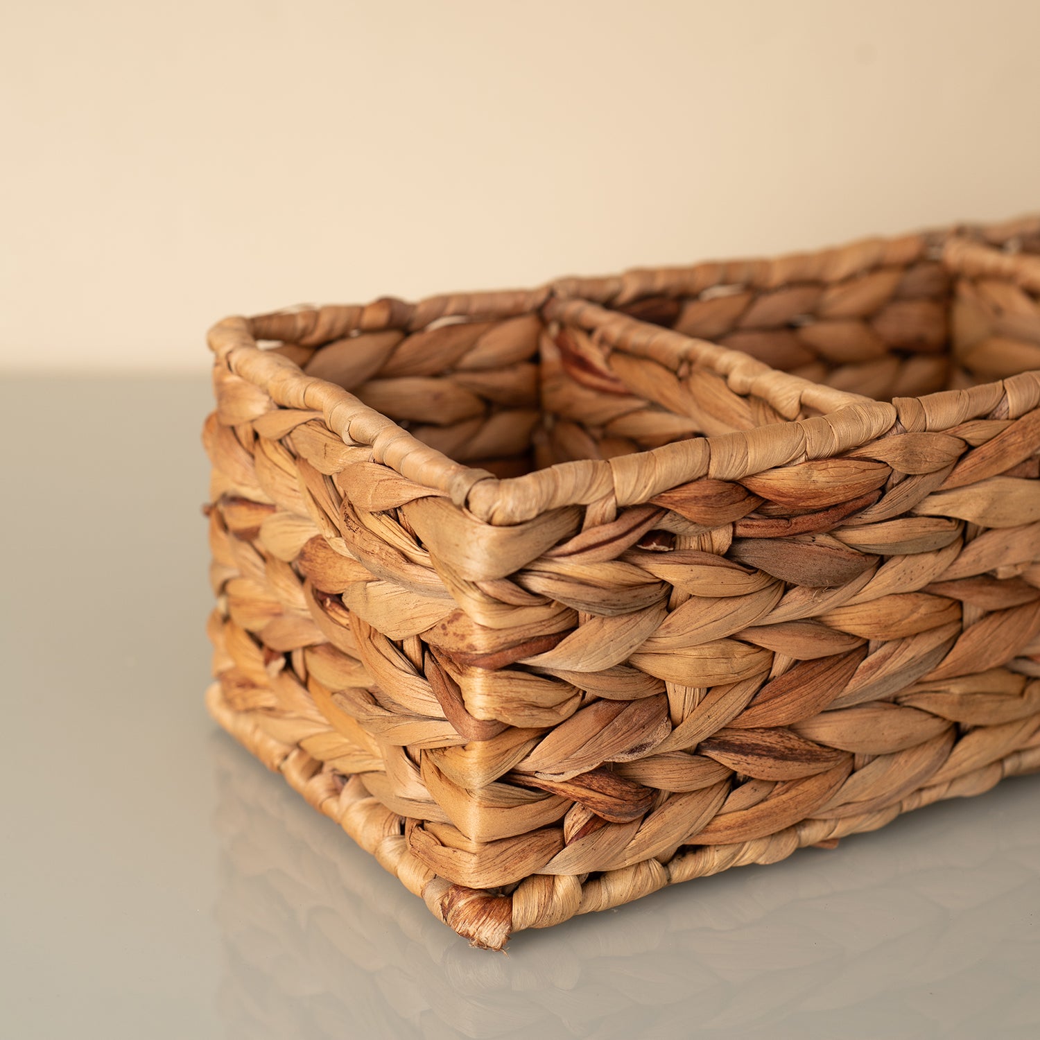 Organizador Retangular 36cm 3 Nichos Oikos