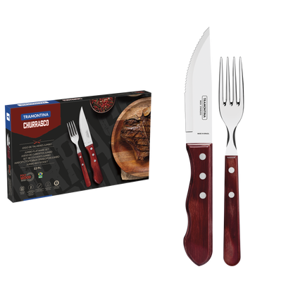 Jogo de Talheres para Churrasco Jumbo Tramontina