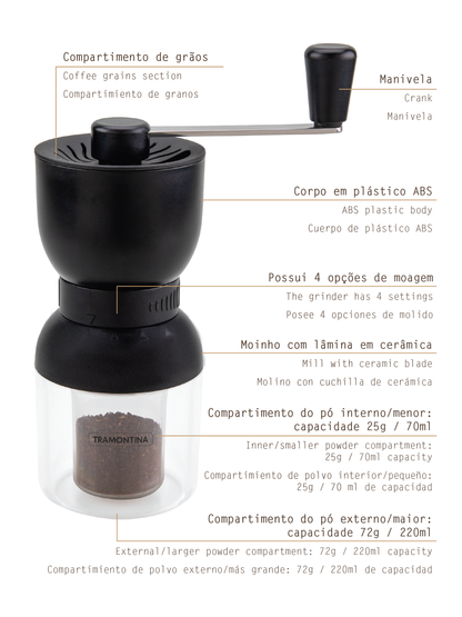 Moedor de Café Tramontina