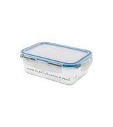 Pote Hermético de Vidro 840ml Retangular