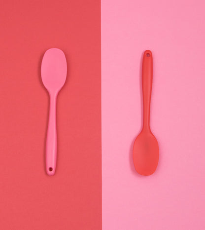 Espátula de Silicone Duplo Redonda Pequena