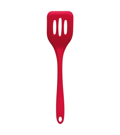 Espátula Vazada de Silicone Duplo