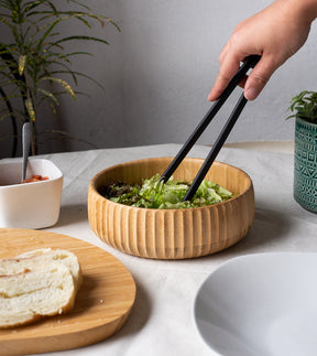 Pegador de Salada de Silicone Duplo Pequeno
