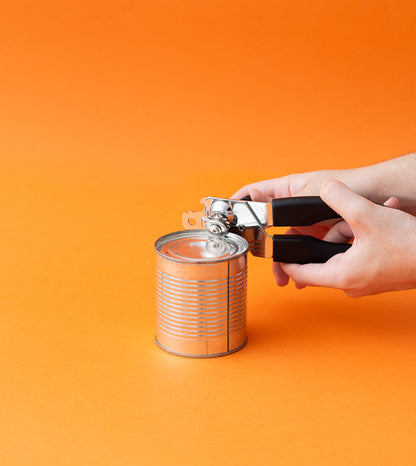 Abridor de Latas Multiuso Oikos Preto