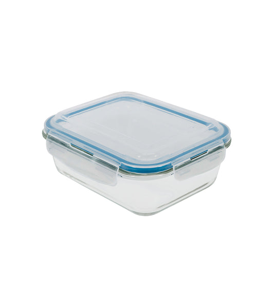 Pote Hermético de Vidro Retangular 1040ml Oikos