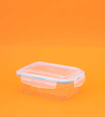 Pote Hermético de Vidro Retangular 1040ml Oikos